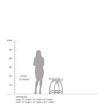 Load image into Gallery viewer, Intertwining Nested Marble Table
