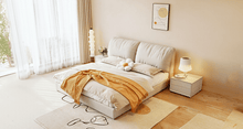 Load image into Gallery viewer, Golden Mayer Quaddy Customizable Upholstered Bed - Contemporary Style with Optional Storage Features
