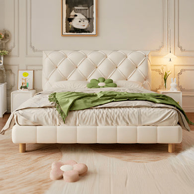 Golden Mayer Ortensia Customizable Upholstered Bed - Chic Design with Optional Storage Functionality