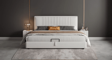 Load image into Gallery viewer, Golden Mayer Campanula Tailored Upholstered Bed - Customizable Comfort with/without Built-in Storage Options
