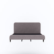 Load image into Gallery viewer, Golden Mayer Plumeria Solid Wood King  Size Bed Upholstered
