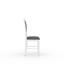 Load image into Gallery viewer, Golden Mayer Huckleberry Set of 2 Dining Chair with Cushioned Fabric base &amp; back in White Color
