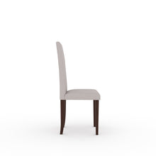 Load image into Gallery viewer, Golden Mayer Elderberry Solid Wood 6-Seater Dinning Table | 6-Fully Cushioned Fabric Dining Chair in Walnut Finish
