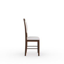 Load image into Gallery viewer, Golden Mayer Huckleberry Set of 2 Dining Chair with Cushioned Fabric base &amp; back in walnut color
