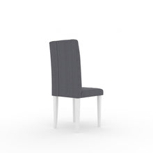 Load image into Gallery viewer, Golden Mayer Cranberry Set of 2 Dining Chair with Fully Cushioned Fabric base and back in White color
