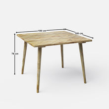 Load image into Gallery viewer, Helena Dining Table Set - 4 Seater/100 cm
