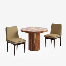 Load image into Gallery viewer, Luis-Lidia Dining Table Set with Premium Trimming -  2, 4 &amp; 6 Seater/ All sizes
