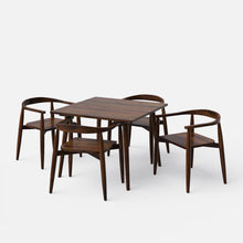 Load image into Gallery viewer, Helena Millie Walnut Dining Table Set - 4 &amp; 6 Seater/All sizes
