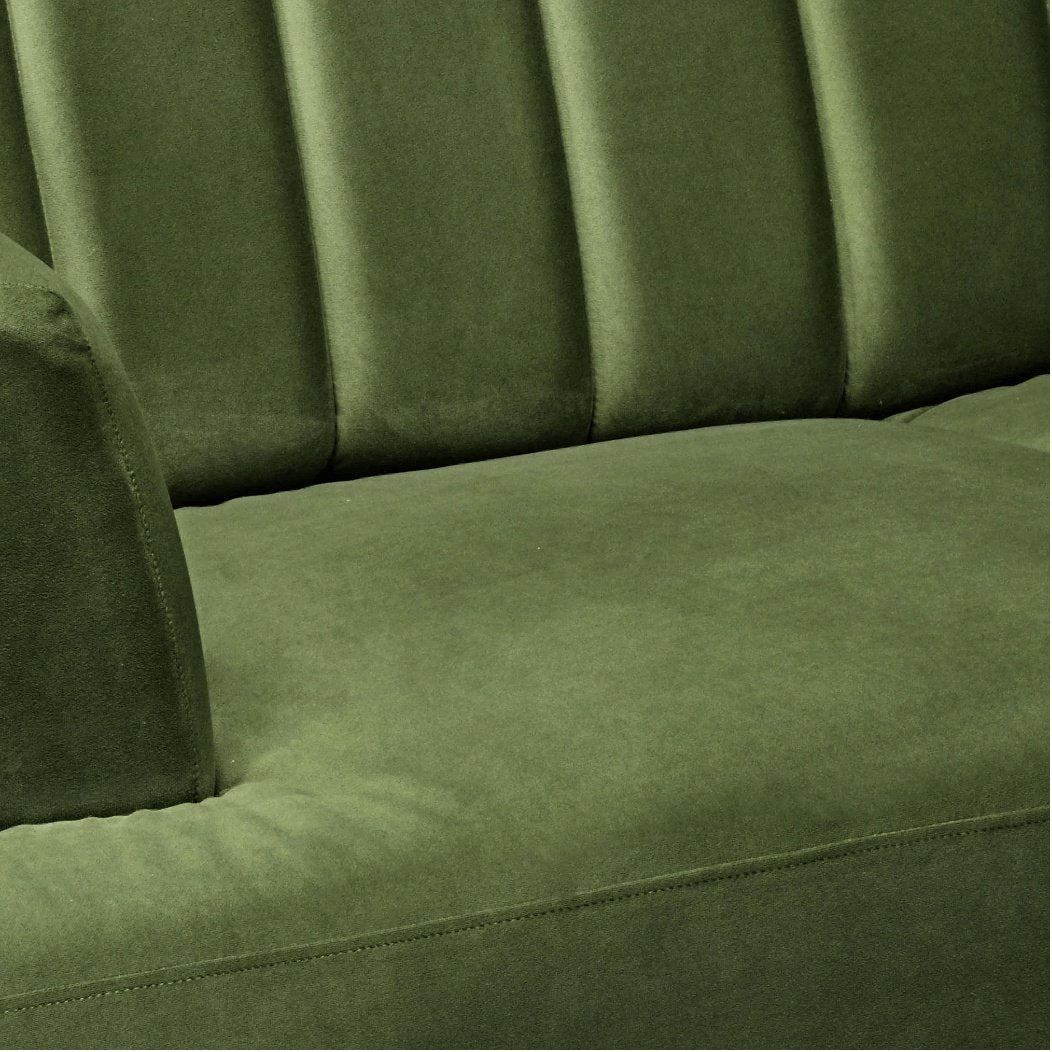 Somervilla Sofa Set in Green Color