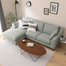 Load image into Gallery viewer, French Velvet Vista L-Shaped Sofa

