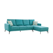 Load image into Gallery viewer, Velvet Vista L-Shaped Sofa
