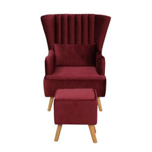 Load image into Gallery viewer, Mythical Muse back Wing Chair
