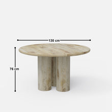 Load image into Gallery viewer, Amor Round Luxury Dining Table - 4 &amp; 6 Seater/All Sizes

