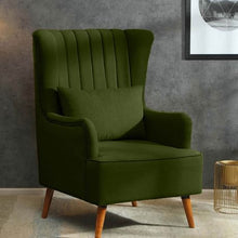 Load image into Gallery viewer, Mythical Muse back Wing Chair
