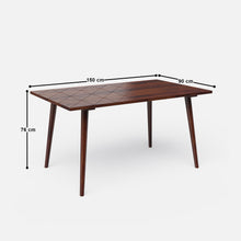 Load image into Gallery viewer, Helena-Pierre Provincial Teak Dining Table Set - 6 Seater/150 cm
