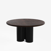 Load image into Gallery viewer, Amor-Pierre Textured Walnut Dining Table Set -  2, 4 &amp; 6 Seater/ All sizes
