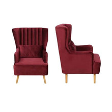 Load image into Gallery viewer, Mythical Muse back Wing Chair
