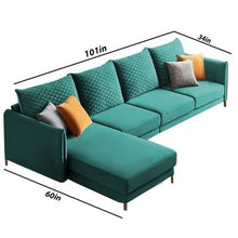 Load image into Gallery viewer, Urban Contours L-Shaped Sofa
