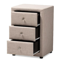 Load image into Gallery viewer, Harmony Haven Bed Side Table 3 Drawer
