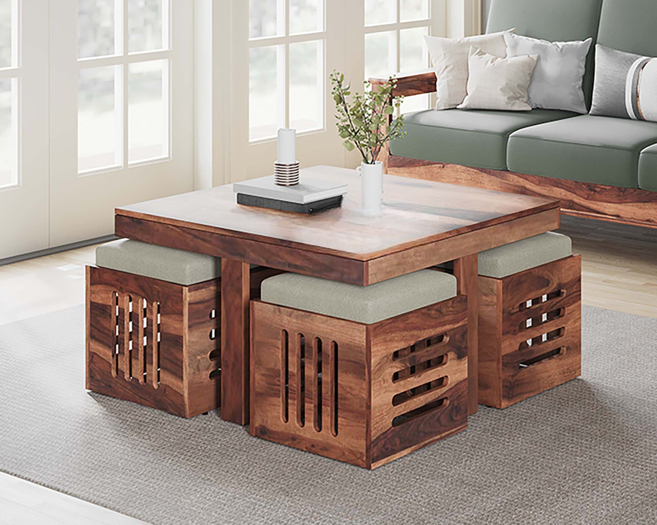 Clove Sheesham Coffee Table