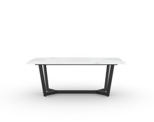 Load image into Gallery viewer, Varlo Marble Top Coffee Table In Black Finish
