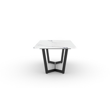 Load image into Gallery viewer, Varlo Marble Top Coffee Table In Black Finish
