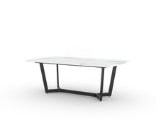 Load image into Gallery viewer, Varlo Marble Top Coffee Table In Black Finish

