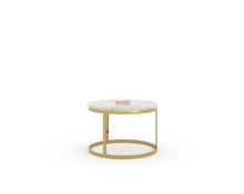 Load image into Gallery viewer, Arcus Nesting Coffee Table with Australian Onyx Top
