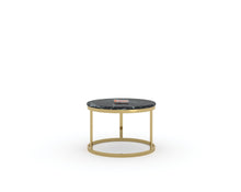 Load image into Gallery viewer, Arcus Nesting Coffee Table with Black Engineered Marble Top
