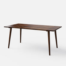Load image into Gallery viewer, Helena-Flora Walnut Dining Table Set - 6 Seater/175 cm
