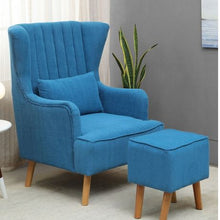 Load image into Gallery viewer, Mythical Muse back Wing Chair
