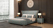 Load image into Gallery viewer, Golden Mayer Fiaba Customizable Upholstered Bed with Optional Storage - Enchanting and Elegant Design
