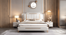 Load image into Gallery viewer, Golden Mayer Manao Customizable Upholstered Bed with Optional Storage - Contemporary and Versatile Design
