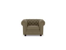 Load image into Gallery viewer, Chesterfield 1 Seater Fabric Sofa
