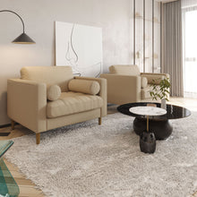 Load image into Gallery viewer, Palo Sofa T | Chair (3.5 feet length) | Tufted
