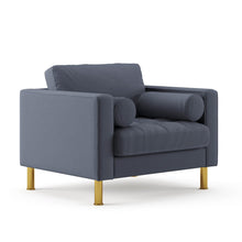 Load image into Gallery viewer, Palo Sofa T | Chair (3.5 feet length) | Tufted
