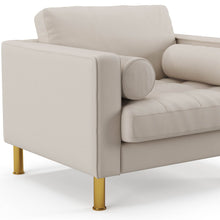 Load image into Gallery viewer, Palo Sofa T | Chair (3.5 feet length) | Tufted
