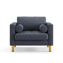 Load image into Gallery viewer, Palo Sofa T | Chair (3.5 feet length) | Tufted
