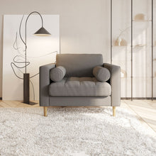 Load image into Gallery viewer, Palo Sofa T | Chair (3.5 feet length) | Tufted
