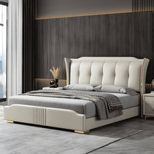 Load image into Gallery viewer, Golden Mayer Diamante Customizable Upholstered Bed - Sleek Design with Optional Built-in Storage
