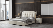 Load image into Gallery viewer, Golden Mayer Diamante Customizable Upholstered Bed - Sleek Design with Optional Built-in Storage

