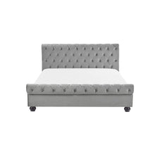 Load image into Gallery viewer, Arya Upholstered Bed Without Storage In Suede
