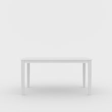 Load image into Gallery viewer, Golden Mayer Mulberry Solid Rubber Wood 4-Seater Dinning Table | 4-Fully Cushioned Fabric Dining Chair in White Finish

