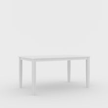 Load image into Gallery viewer, Golden Mayer Mulberry Solid Rubber Wood 4-Seater Dinning Table | 4-Cushioned Fabric Dining Chair in White Finish
