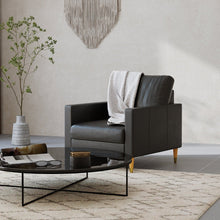Load image into Gallery viewer, Lore Sofa | 1 Seater Italian Leather Sofa (3 feet)
