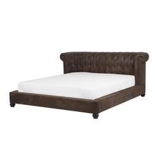 Load image into Gallery viewer, Bran Upholstered Bed Without Storage In Suede
