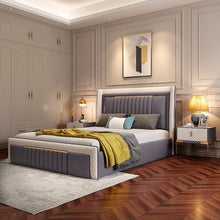 Load image into Gallery viewer, Golden Mayer Matita Customizable Upholstered Bed - Minimalist Design with Optional Storage Capabilities
