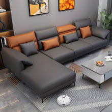 Load image into Gallery viewer, Customizable Rivello L-Shaped Sofa - Modern Luxury &amp; Versatile Configuration, Direct from Factory
