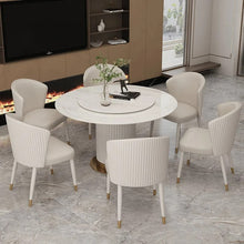 Load image into Gallery viewer, Velit Customizable Streamlined Chair for Sophisticated Dining &amp; Office Use - Golden Mayer
