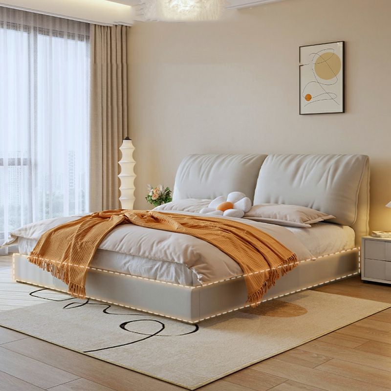 Golden Mayer Quaddy Customizable Upholstered Bed - Contemporary Style with Optional Storage Features